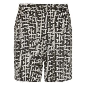 Balmain Men Monogram Shorts
